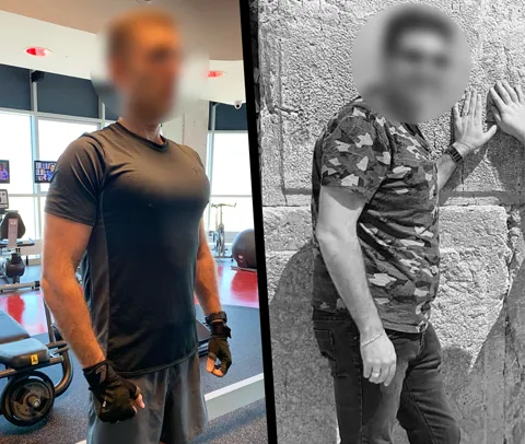 לפני ואחרי: מ־100 ק״ג ל־80 ק״ג, מסה וחיטוב ב־12 חודשים